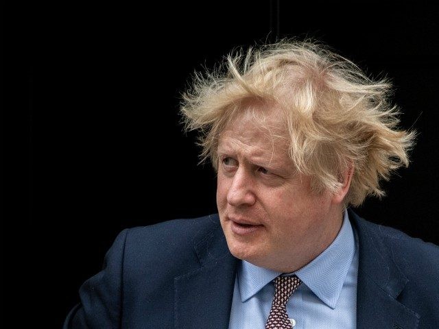 LONDON, ENGLAND - JUNE 03: British Prime Minister, Boris Johnson leaves Downing Street to attend Prime Ministers Questions at the Houses of Parliament on June 3, 2020 in London, England. Dominic Cummings, chief advisor to the prime minister, came under scrutiny after allegedly breaching lockdown rules and subsequently having to …