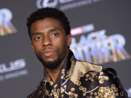Actor Chadwick Boseman attends the world premiere of Marvel Studios Black Panther, on January 29, 2018, in Hollywood, California. (Photo by VALERIE MACON / AFP) (Photo by VALERIE MACON/AFP via Getty Images)