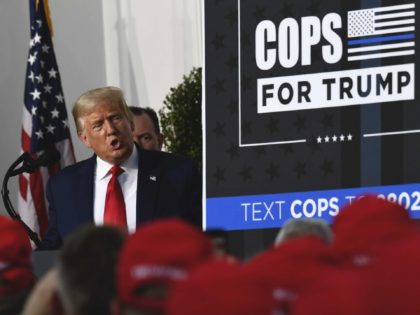 Cops for Trump (Associated Press / Susan Walsh)