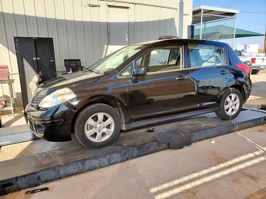 Nissan SUV reportedly loaded down with 148 pounds of methamphetamine. (Photo: U.S. Border Patrol/El Centro Sector)