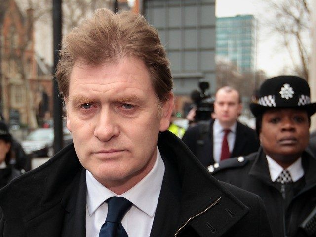 LONDON, ENGLAND - MARCH 09: Labour Member of Parliament (MP) Eric Joyce (C) leaves Westminster Magistrates Court on March 9, 2012 in London, England. Mr Joyce was given a 12-month community order and banned from bars for three months after assaulting politicians at Parliament. The Scottish MP, who was suspended …