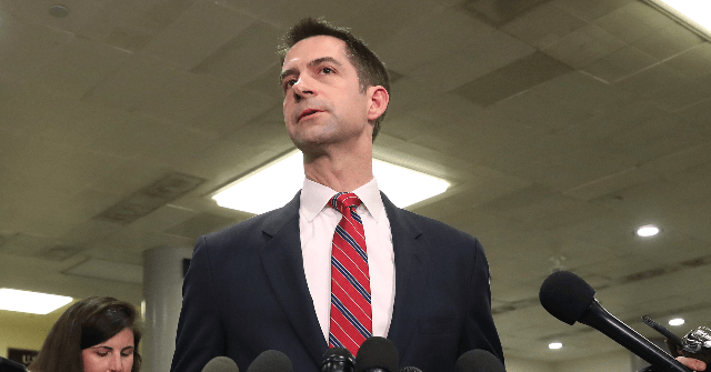 Exclusive — Tom Cotton Scorches Biden in Wisconsin, Minnesota Ads: Mob 'Coming for Your Home'