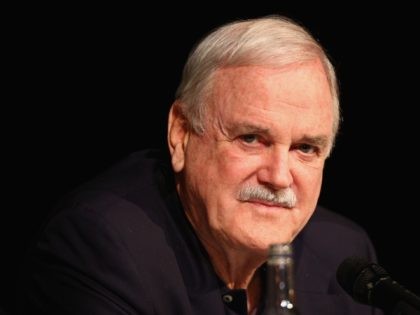 LONDON, ENGLAND - JUNE 30: John Cleese attends a press conference ahead of their upcoming tour at the O2 Arena Monty Python Live at the London Palladium on June 30, 2014 in London, England. (Photo by Dave Hogan/Getty Images)
