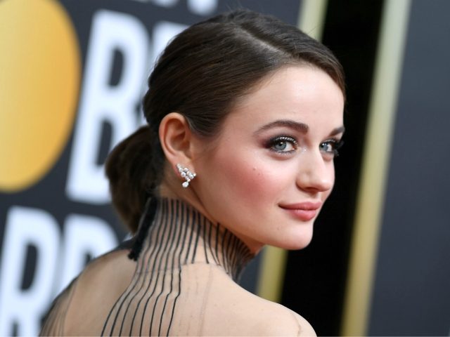 US actress Joey King arrives for the 77th annual Golden Globe Awards on January 5, 2020, a