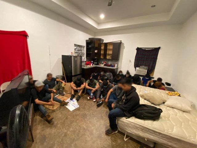 Border Patrol agents in Laredo find 20 migrants in a human smuggling stash house near the