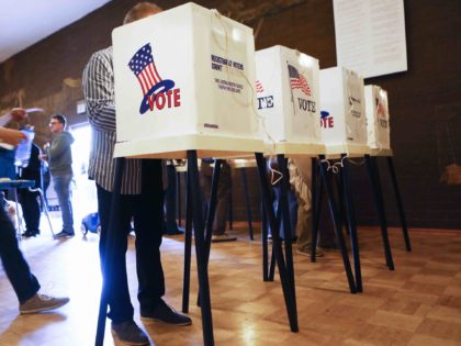 L.A. polling place (Mario Tama / Getty)