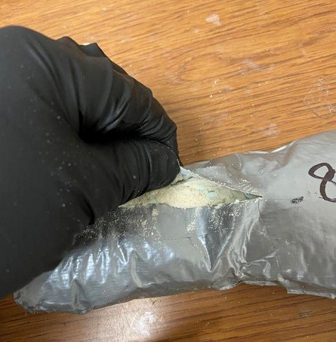 Border Patrol agents at an El Centro Sector immigration checkpoint found nearly two pounds of fentanyl hidden in a pair of boots worn by the driver. (Photo: U.S. Border Patrol/El Centro Sector)