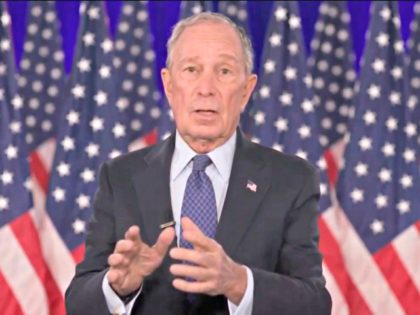MILWAUKEE, WI - AUGUST 20: In this screenshot from the DNCC’s livestream of the 2020 Democratic National Convention, former New York Mayor Michael Bloomberg addresses the virtual convention on August 20, 2020. The convention, which was once expected to draw 50,000 people to Milwaukee, Wisconsin, is now taking place virtually …