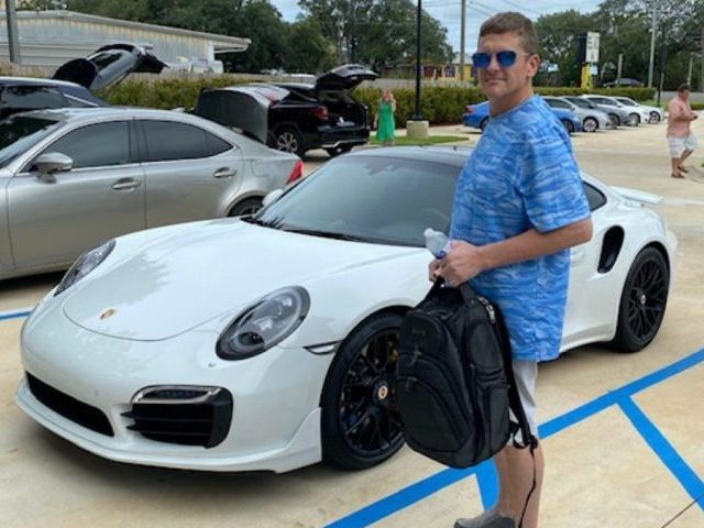 Casey William Kelley of Florida reportedly purchased a Porsche with a fake cheque he print