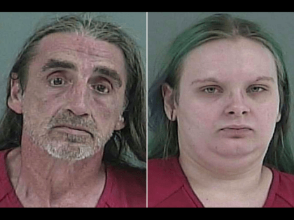 Sean Finnegan (left) and his girlfriend, 22-year-old Rebecca Dishman