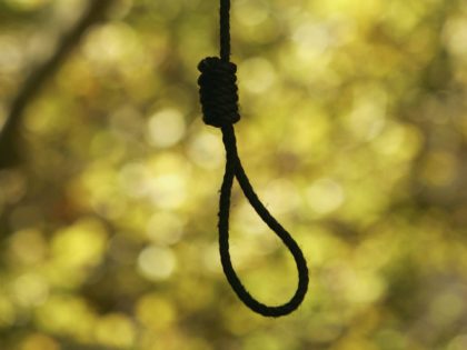 SYDNEY, AUSTRALIA - FEBRUARY 23: A noose is pictured after it was hung oustide Sydney Cent