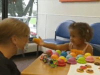 A 2-year-old girl in Kansas is now able to hear her loved ones and the world around her thanks to cochlear implants.