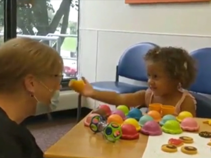 A 2-year-old girl in Kansas is now able to hear her loved ones and the world around her th