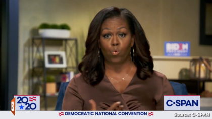 Michelle Obama: Trump, Capitol Rioters ‘Desecrated the Center of American Government’