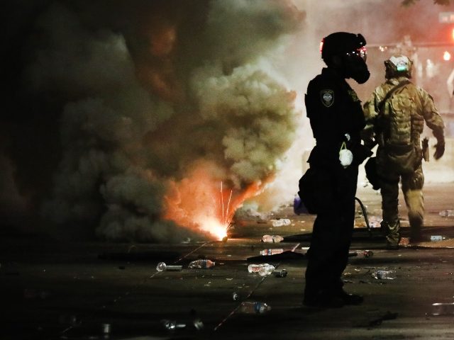 80 Nights in Portland: Rioters Chant ‘Kill a Cop, Save a Life’ as Two Officers Hospitalized