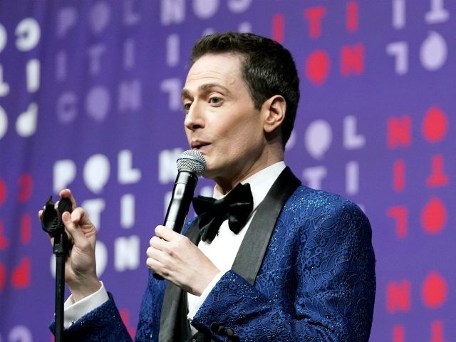 NASHVILLE, TENNESSEE - OCTOBER 27: Randy Rainbow speaks onstage during day 2 of Politicon