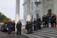 Funeral Service Held for Robert Trump at White House