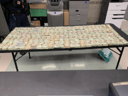 CBP officers in Eagle Pass, Texas, seized more than $196K in unreported currency being smuggled into Mexico. (Photo: U.S. Customs and Border Protection)