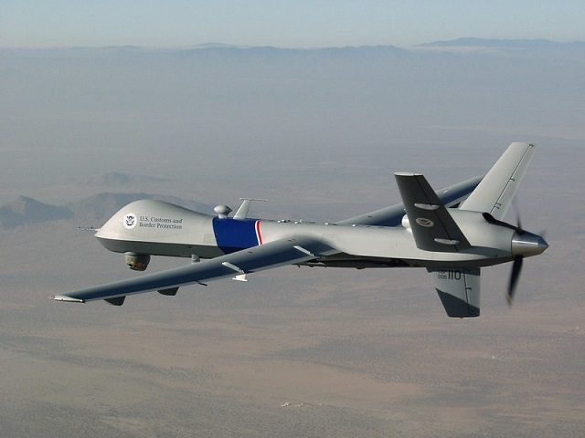 UAS Operated by CBP Air and Marine Operations along the U.S.-Mexico border. (File Photo: U.S. Customs and Border Protection/Air and Marine Operations)