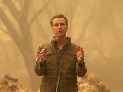 Gavin Newsom at Ash-Strewn Wildfire Site: ‘The Debate Is Over Around Climate Change’