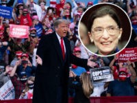 Οι υποστηρικτές φωνάζουν «Fill That Seat» καθώς ο Trump θυμάται τη Ruth Bader Ginsburg