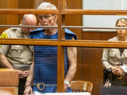 Edward Buck appears in Los Angeles Superior Court, Thursday, Sept. 19, 2019, in Los Angeles. The prominent LGBTQ political activist was arrested on Tuesday and charged with operating a drug house and providing methamphetamine to a 37-year-old man who overdosed on Sept. 11, but survived, officials said. Two other men …