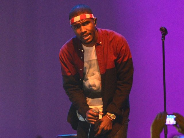 NEW YORK, NY - JULY 26: Singer Frank Ocean performs at Terminal 5 on July 26, 2012 in New