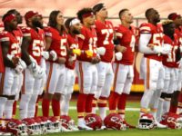 WATCH: Texans Leave Field, Chiefs Stand Arm-in-Arm for National Anthem