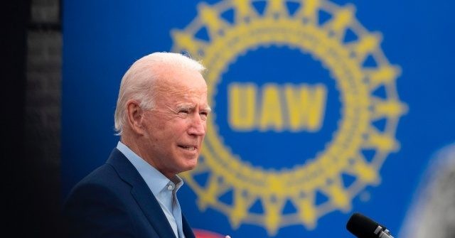 Biden Ignores Record Offshoring U.S. Auto Jobs in Pitch to Auto Workers