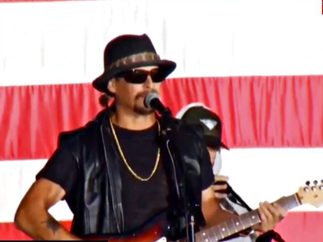 Kid Rock Performs at Rally with Donald Trump Jr.