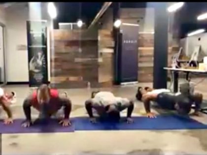 Military suicide pushup challenge livestream