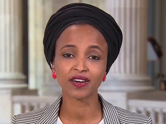 headline: Omar: Trump Has an 'Unhealthy and Creepy Obsession