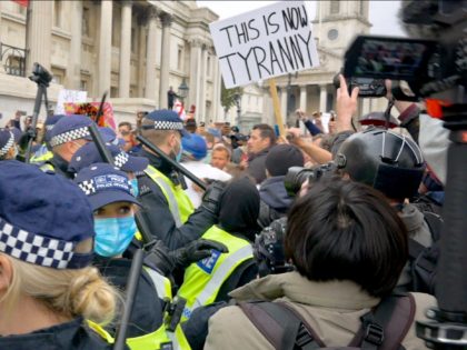 Anti-Lockdown Protest London