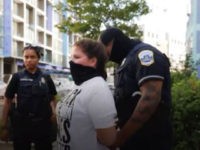 Watch: D.C. Police Arrest Pro-Lifers for Chalking but Ignore BLM Spray-Painter