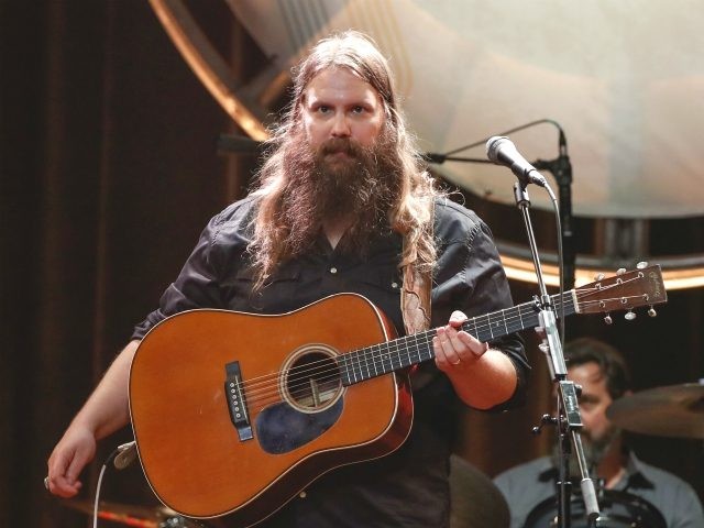 Chris Stapleton performs at the 12th Annual ACM Honors at the Ryman Auditorium on Wednesda