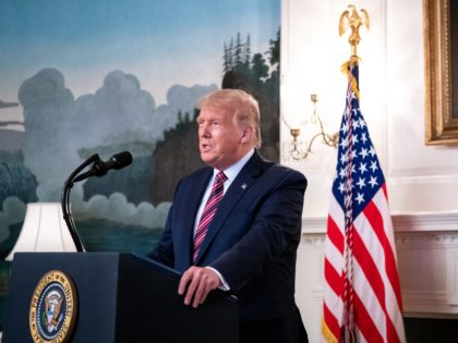 President Donald J. Trump delivers remarks on judicial appointments Wednesday, Sept. 9, 2020, in the Diplomatic Reception Room of the White House. (Official White House Photo by Tia Dufour)
