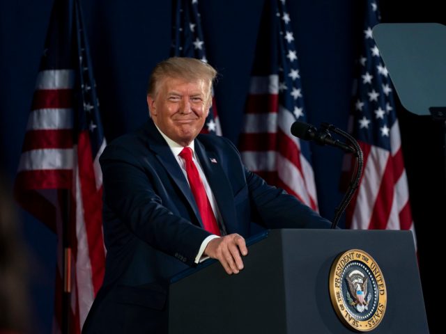 President Donald J. Trump delivers remarks Friday, July 3, 2020, at South Dakota’s 2020