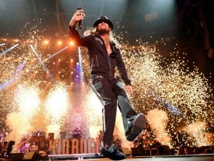 LAS VEGAS, NV - MAY 18: Recording artist Kid Rock performs during Tiger Jam 2013 at the Mandalay Bay Events Center on May 18, 2013 in Las Vegas, Nevada. (Photo by Ethan Miller/Getty Images)
