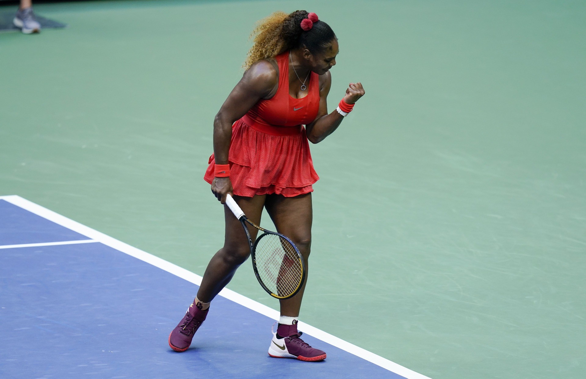 Serena Williams won a match and then went out to watch her sister Venus pla...