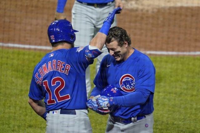 Cubs clinch playoff spot, Pirates win on Stallings HR in ...