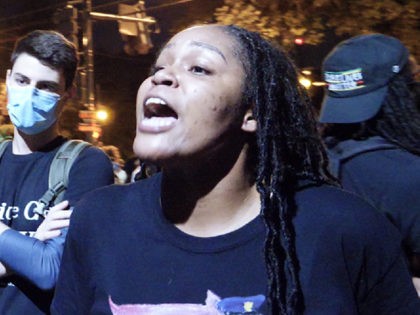 A self-described educator attended Wednesday night’s Black Lives Matter protests in the