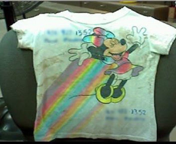 Human smugglers marked a name and U.S. phone number on the shirt of a child left in custody of a non-family member. (Photo: U.S. Border Patrol/Rio Grande Valley Sector)