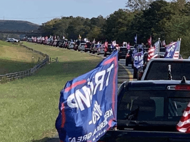 Thousands of supporters of President Donald Trump joined a rolling rally across Long Island on Sunday to mobilize support for the president's re-election.