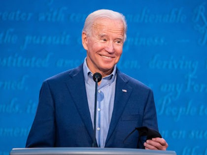 Joe Biden at the First Presidential Debate Hosted By Chris Wallace of Fox News - Cleveland