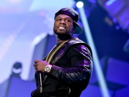 LAS VEGAS, NV - SEPTEMBER 20: Recording artist Curtis '50 Cent' Jackson of the music group G-Unit performs onstage during the 2014 iHeartRadio Music Festival at the MGM Grand Garden Arena on September 20, 2014 in Las Vegas, Nevada. (Photo by Kevin Winter/Getty Images for iHeartMedia)