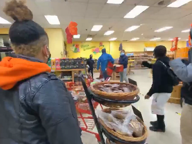 BLM in Trader Joes