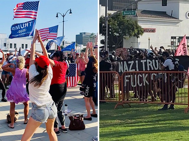 Beverly Hills Trump Rally