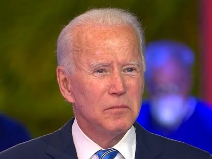 Joe Biden during 10/5/2020 NBC town hall
