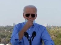 Watch: Joe Biden Lowers Mask to Cough in Hand During Speech