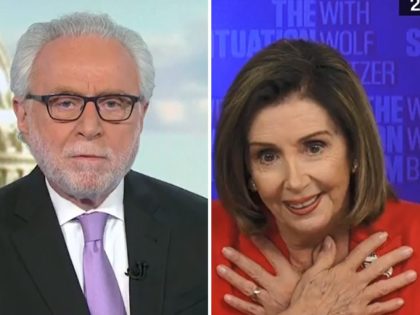 Wolf Blitzer, Nancy Pelosi on CNN, 10/13/2020